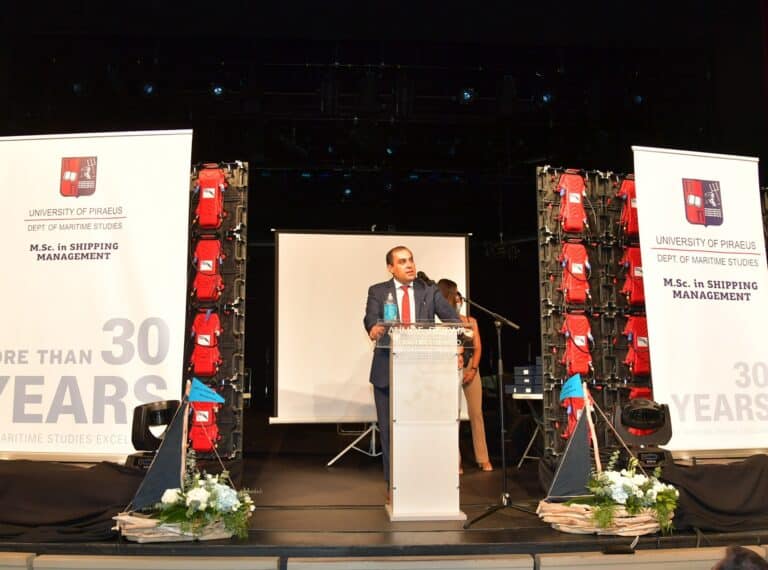 Graduation ceremony – “M.Sc. in Shipping Management”