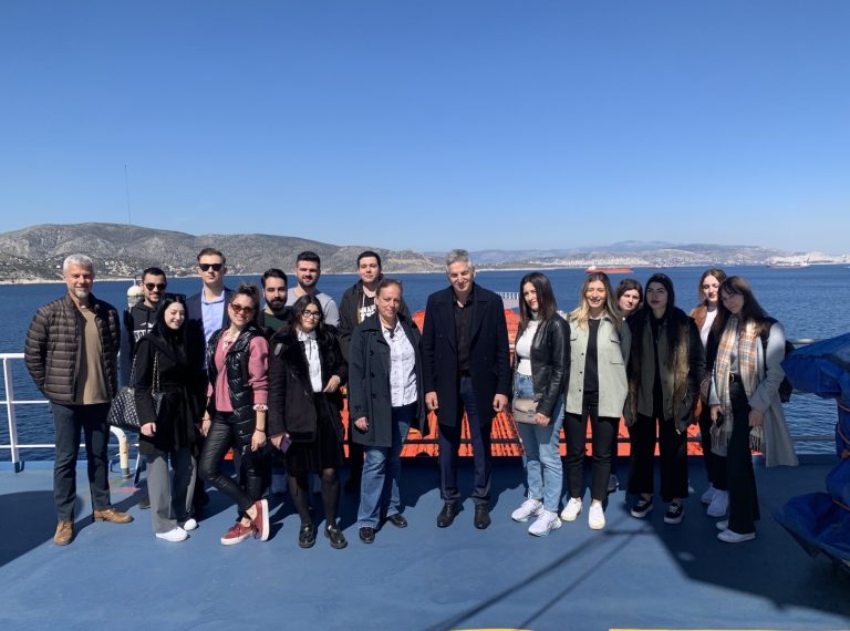 Educational visit to the “Aegean Harmony” tanker