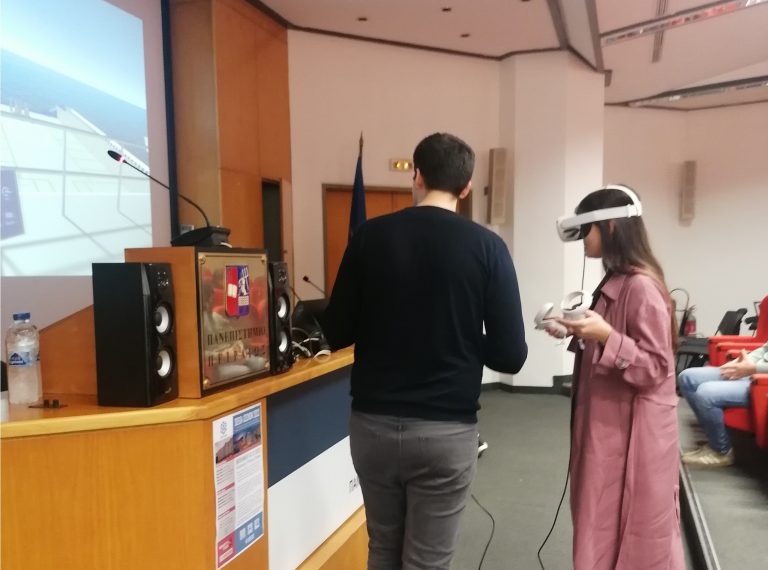 Demonstration of innovative Virtual Reality applications suitable for the ship environment