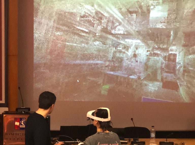 Demonstration of innovative Virtual Reality applications suitable for the ship environment