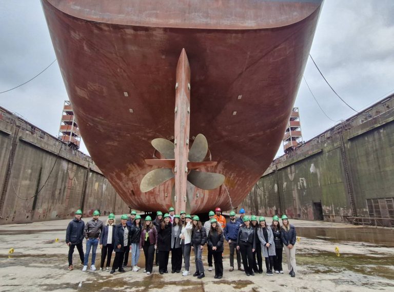 MSc in “Shipping” Educational Trip: Behind the Scenes at Damen Shiprepair Yard