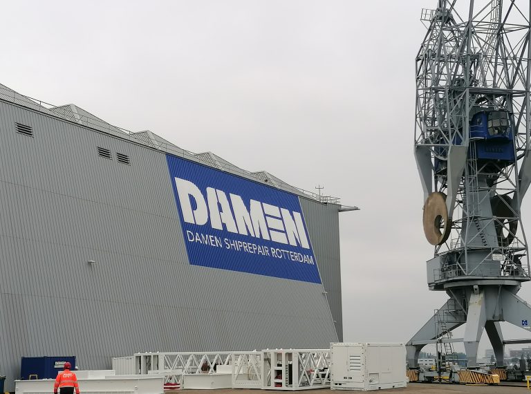 MSc in “Shipping” Educational Trip: Behind the Scenes at Damen Shiprepair Yard