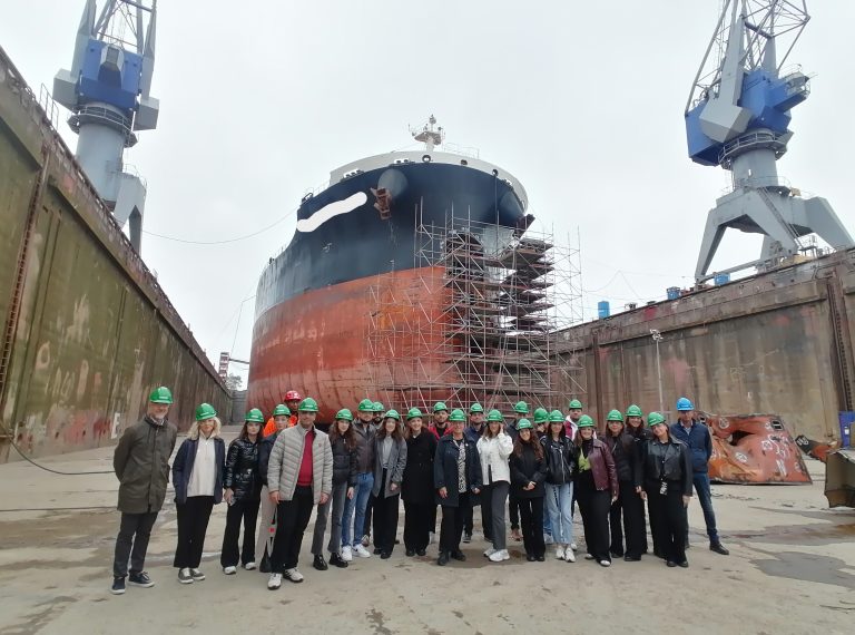 MSc in “Shipping” Educational Trip: Behind the Scenes at Damen Shiprepair Yard