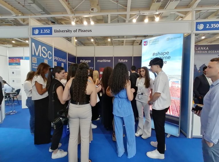 MSc in “Shipping” participation at the international exhibition POSIDONIA 2024