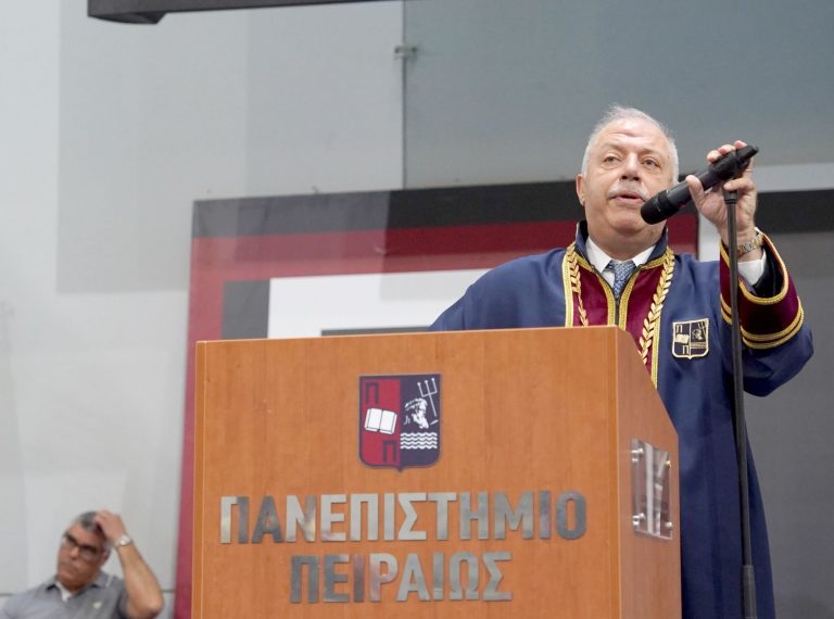 Ορκωμοσία των αποφοίτων του Τμήματος Ναυτιλιακών Σπουδών
