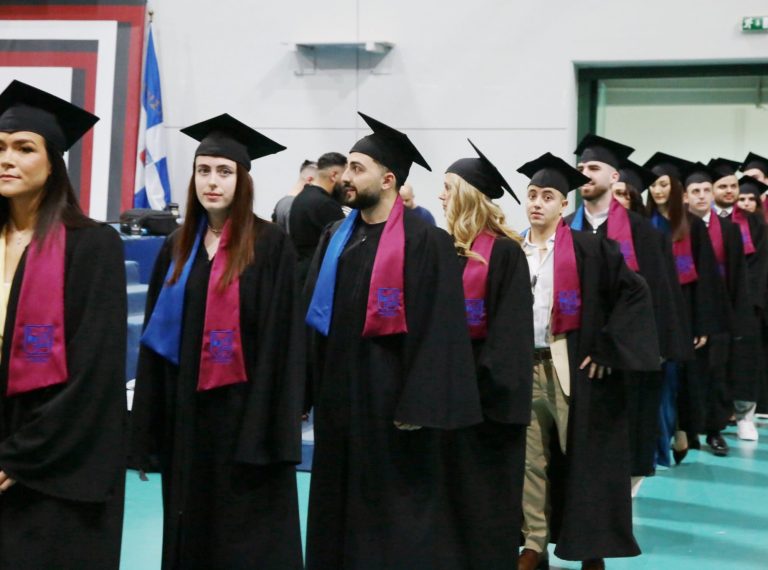 Ορκωμοσία των αποφοίτων του Τμήματος Ναυτιλιακών Σπουδών
